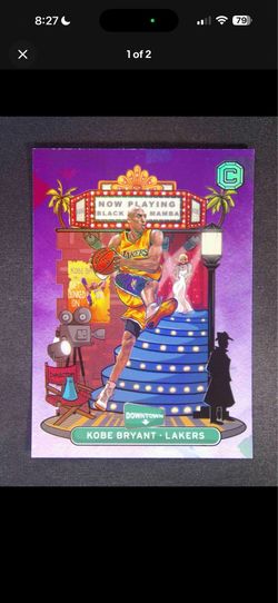 2018-19 Panini Cornerstones Kobe Bryant Insert #24 Lakers
