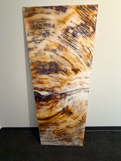 Glass Wall Art - 61.5” x  23.5”