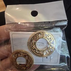 21k Gold Plated Earings