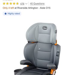 Positioning High Back Booster Car Seat - 