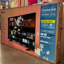 65” Samsung Crystal DU7200 4K Smart TV