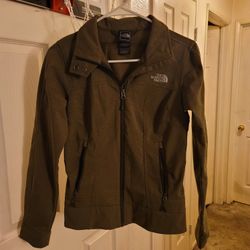 Green Soft Schell The North Face Jacket