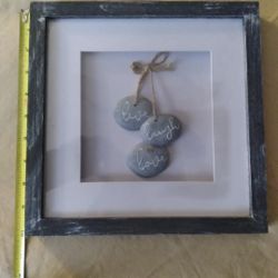 "Live, Laugh, Love" Framed Wall Art