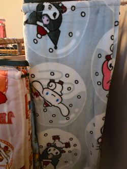 Sanrio Fleece Throw Blanket