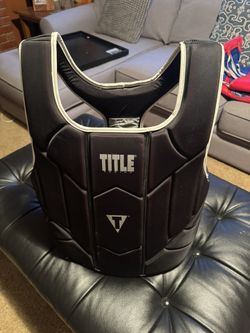 TITLE Boxing Chest Guard Sparring Gear