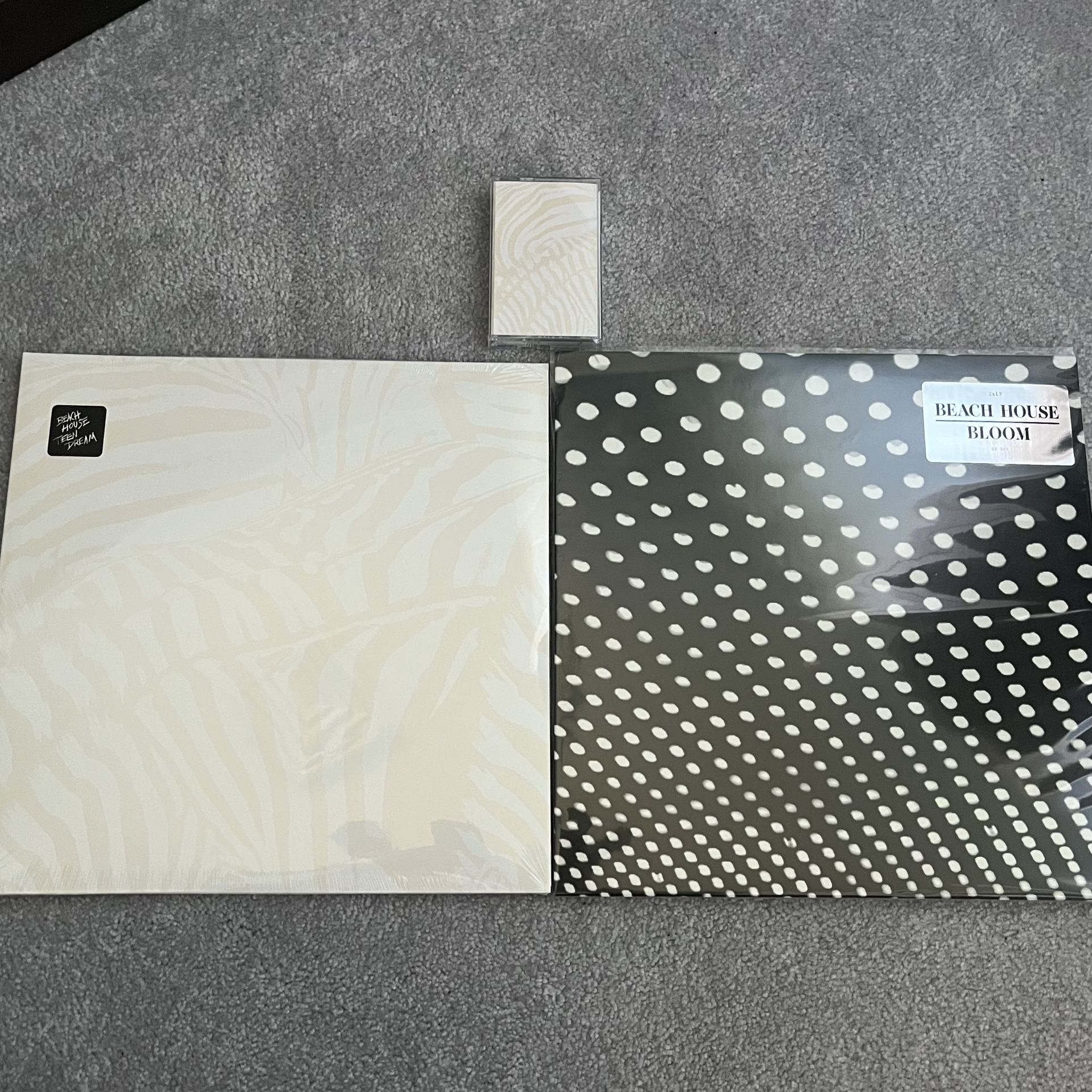 Beach House Teen Dream Vinyl Record And Cassette & Bloom Vinyl Bundle