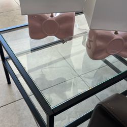 Pink Lamp And Bedroom Set