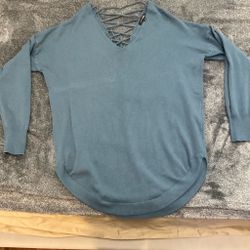 Blue sweater