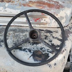 1948 Ford F1 Truck Original Steering Wheel