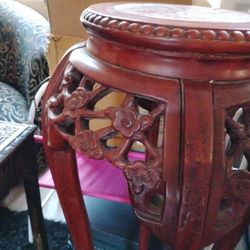 Antique 19th Century Rosewood Plant Stand 