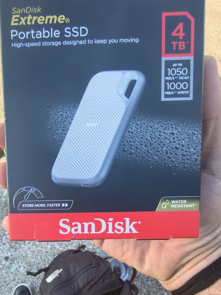 SanDisk Extreme 4TB External SSD