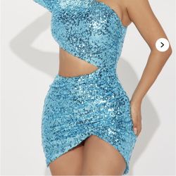 Fashion Nova Mini Dress Large