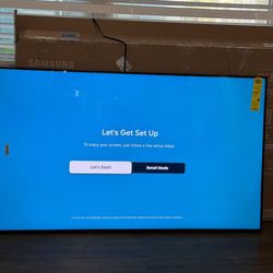 Samsung QLED smart tv 4k 55in Q7f