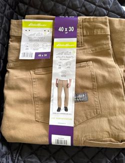 EDDIE BAUER 40X 30 UTILITY PANTS NEW