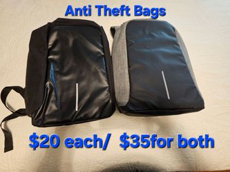 Anti Theft, Water Resistant, Versatile Book Bags