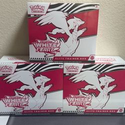 White Flare Elite Trainer Box 