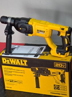 Brand New DEWALT 20V MAX Cordless Brushless 1 in. SDS Plus D-Handle Concrete and Masonry Rotary Hammer (Tool Only)