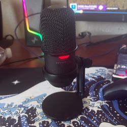 Hyper X Microphone (need Your Own USB C Cord)