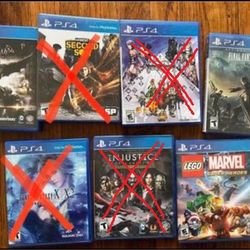PS4 Games: Kingdom Hearts, Final Fantasy, LEGO Marvel, And More
