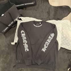 Chrome Hearts Neck Logo Sweatshirt