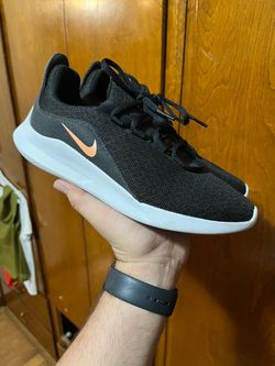 Nike Low-Top Sneakers Black and Orange women’s 7