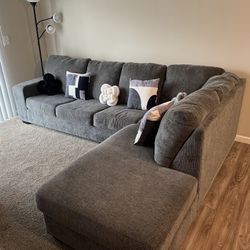grey sectional couch