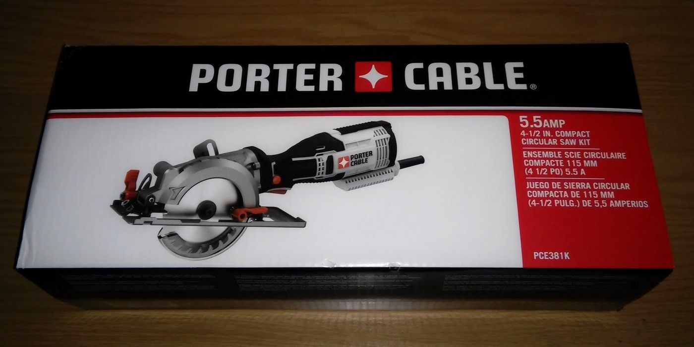 PORTER-CABLE 4-1/2-Inch Compact Circular Saw (PCE381K)