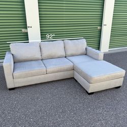 Beautiful Gray Sofa Lounge Couch + Free Delivery