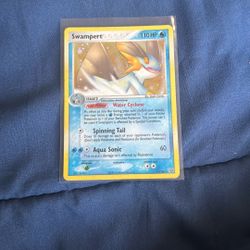 Pokemon Cards Swampert Emerald Holo Rare