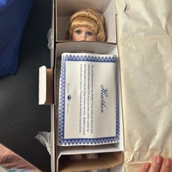 NIB  Royalton Collection 14” Heather Doll Bisque Porcelain NIB