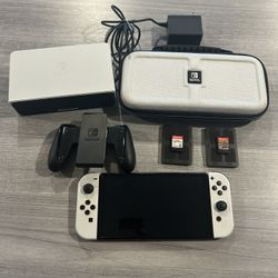 Nintendo Oled White Model 