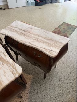 Side tables or night stands.