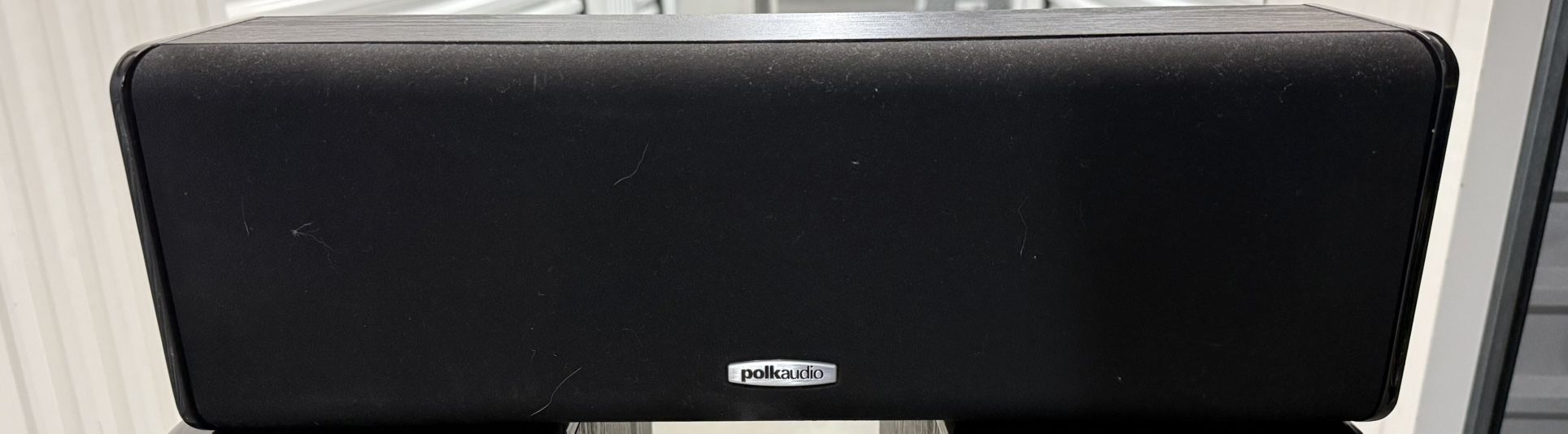 Polk Audio CS10 Center Channel Speaker with Dual 5-1/4" Drivers - Each (Black)