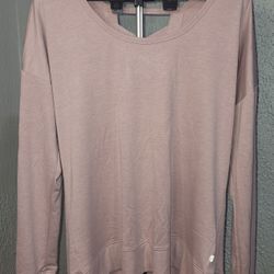 XXL Women's Balance Collection Mauve 3/4 Sleeve Active Top