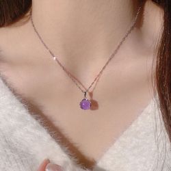 Sweet amethyst necklace