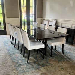 Malerba Perfect Time Luxury Dining Table & 8 Chairs – Modern Italian Designer
