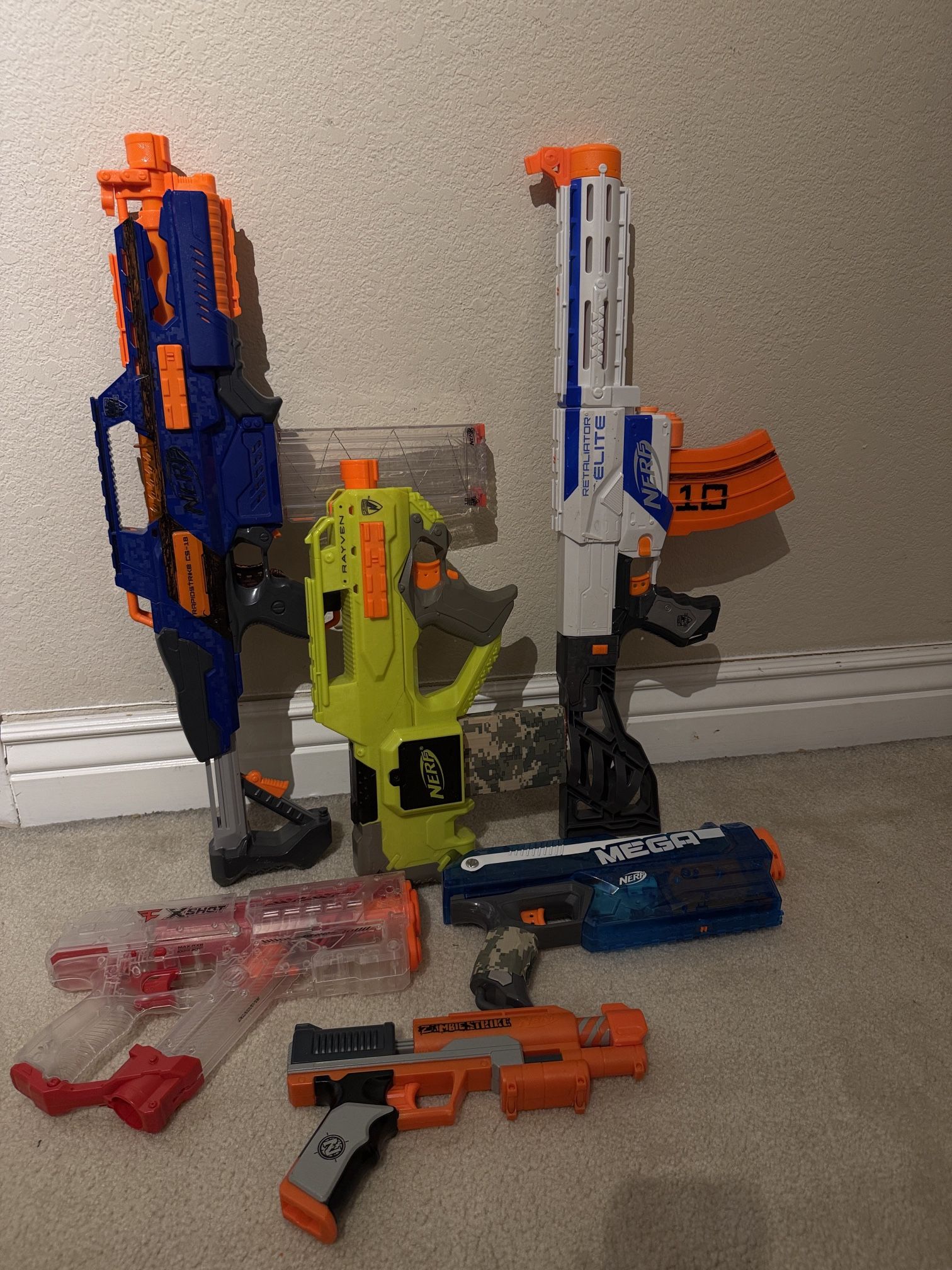 Nerf guns