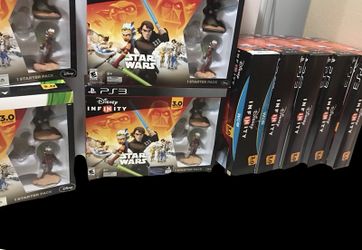 "Disney infinity 3.0"starter packs ( ps3, Xbox 360 Wii U)