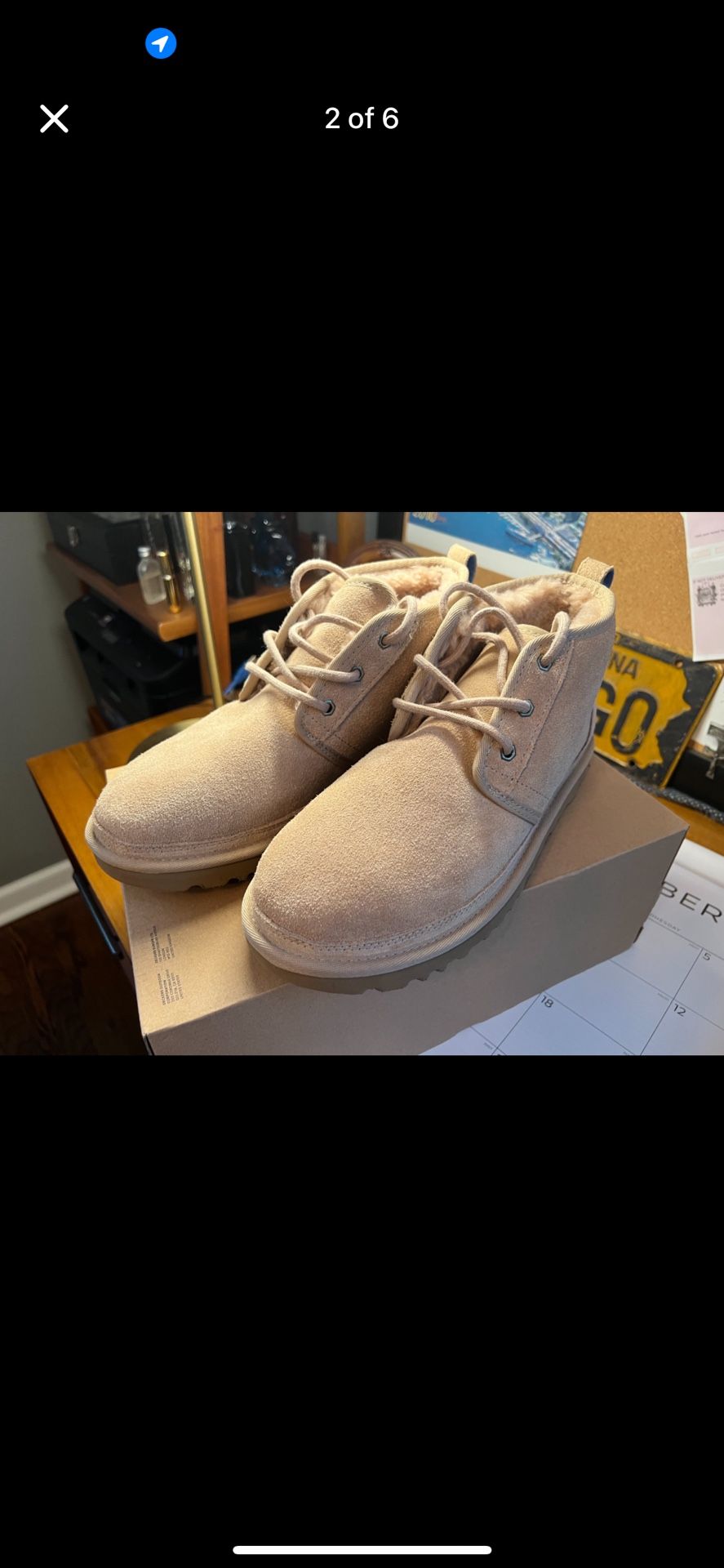 UGG® Neumel Chukka Boots Men's 10 M NEW!