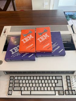 Vintage IBM typewriter