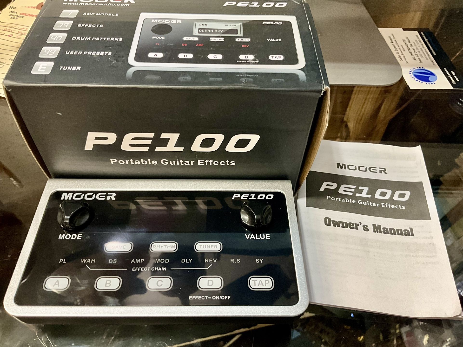 Mooer PE-100 Guitar Multi-Effects