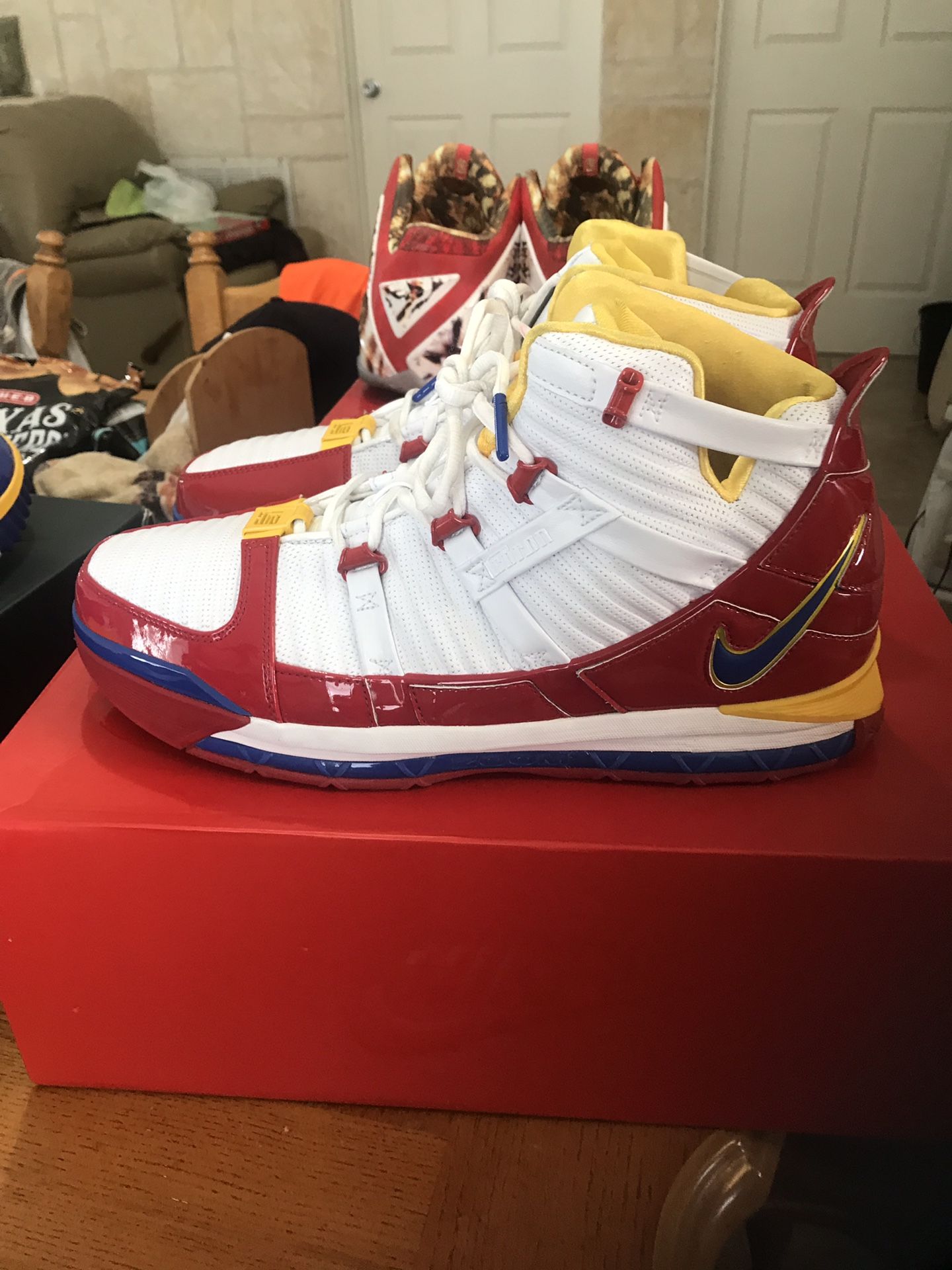 Lebron 3 superman for sale on sale