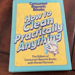 HOW TO CLEAN ANYTHING BOOK