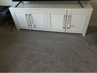 White TV Stand