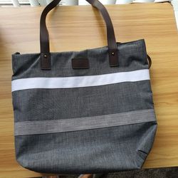 Shoulder Bag Tote Gray
