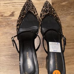 cheetah print kitten heels