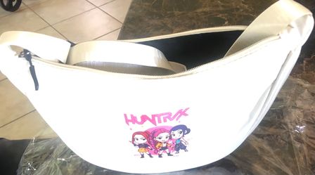 K-pop Demon Hunters White Crossbody Sling Bag