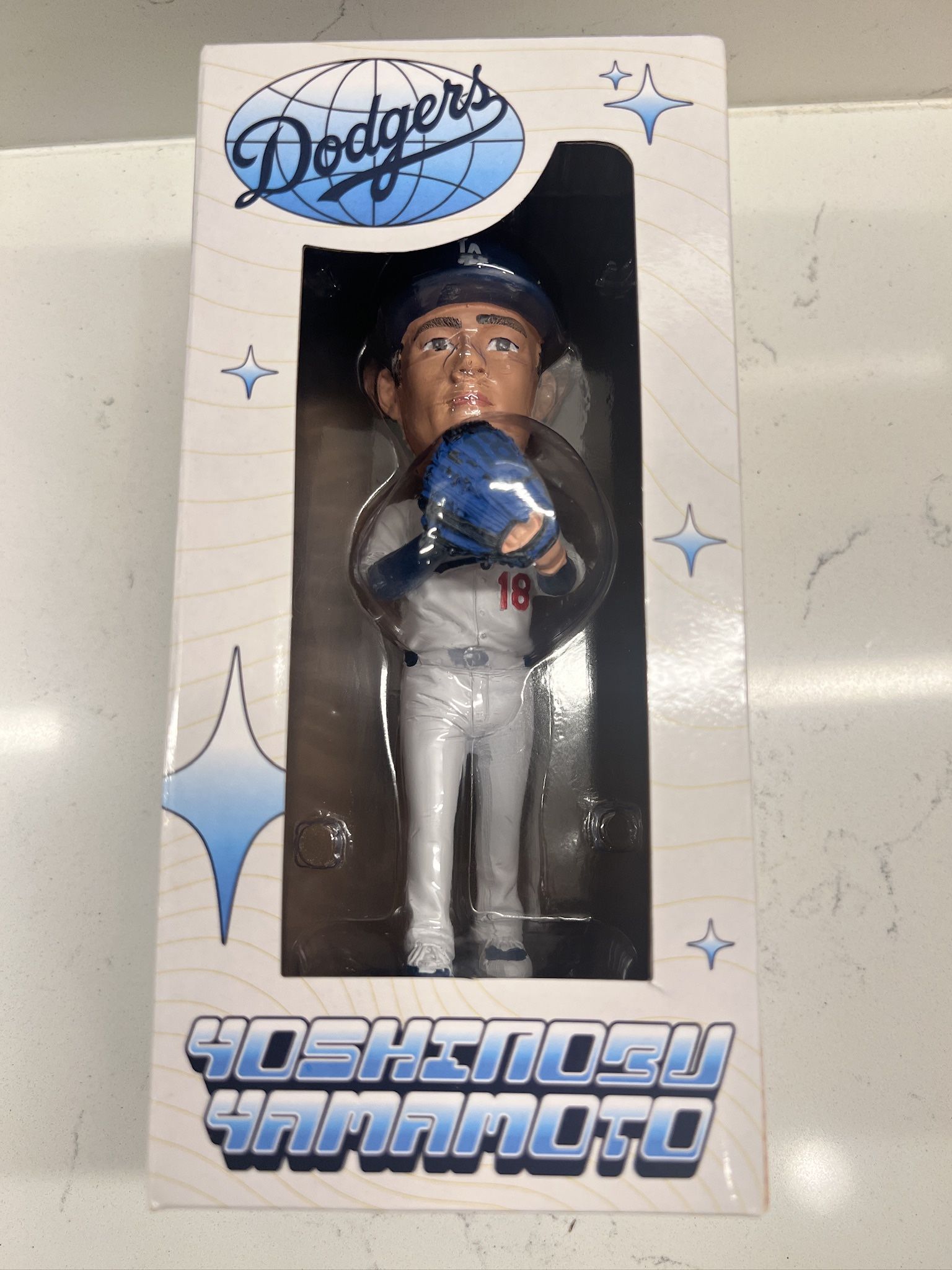 Price firm Yoshinobu Yamamoto Dodgers Bobblehead Brand New In Box From July 2,2025 Game