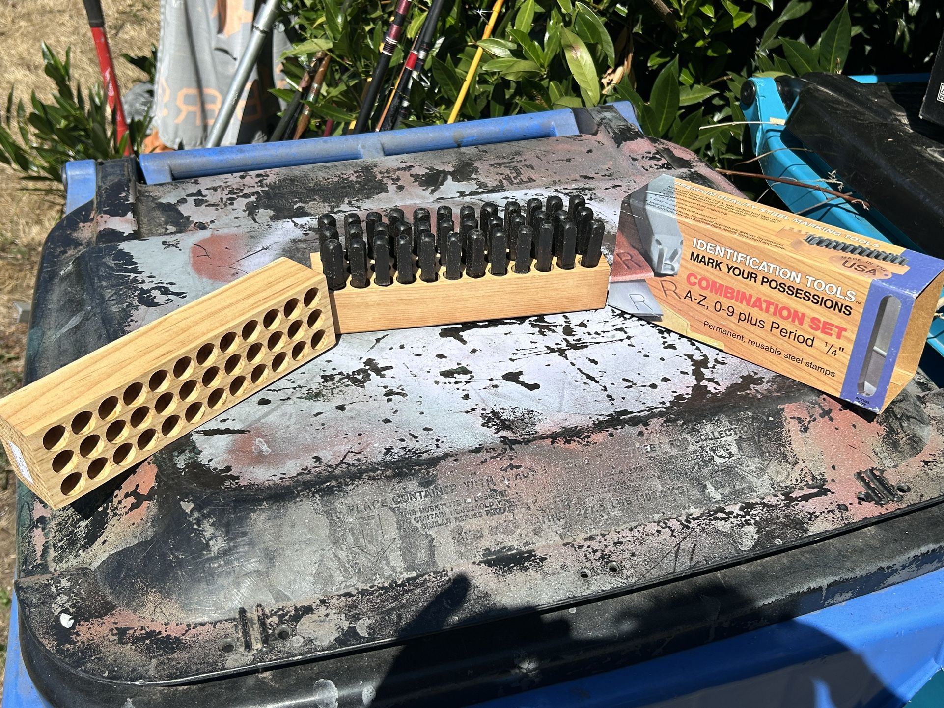 Metal, stamping punches, complete set in good condition. Barely used. $50, cash or Venmo, and meet in person summer convenient. I live in Vancouver