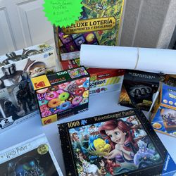 Entire Set Of Family Games Puzzles Kid Toy Girls Kid Christmas Gifts Party Yard Sale Halloween Z